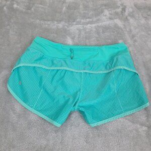 Lululemon Women's Turquoise Aqua Athletic Shorts